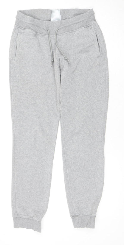 Adidas Womens XS Grey Joggers with Pockets