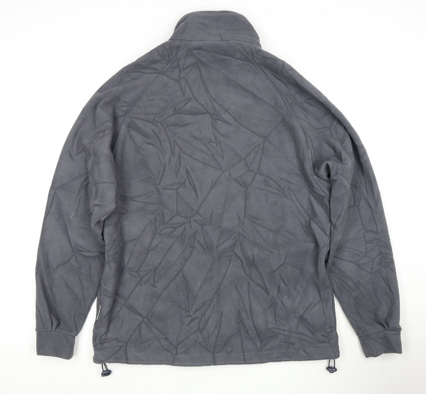 Trespass Men's Grey Fleece Jacket M Casual Zip