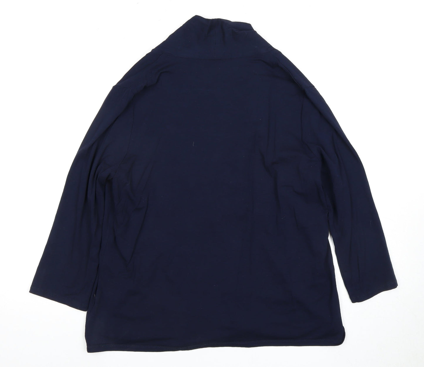 Eastex Women's Blue Kimono Blouse, Size 16