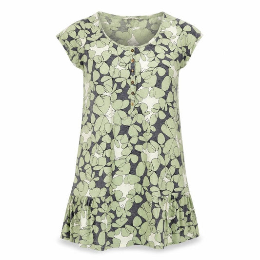 Wakelyth Women's Green Floral Shift Dress Size 10