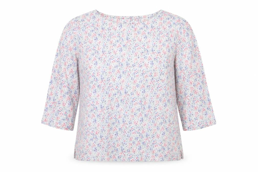 Laura Ashley Women's Floral Blouse, Size 12