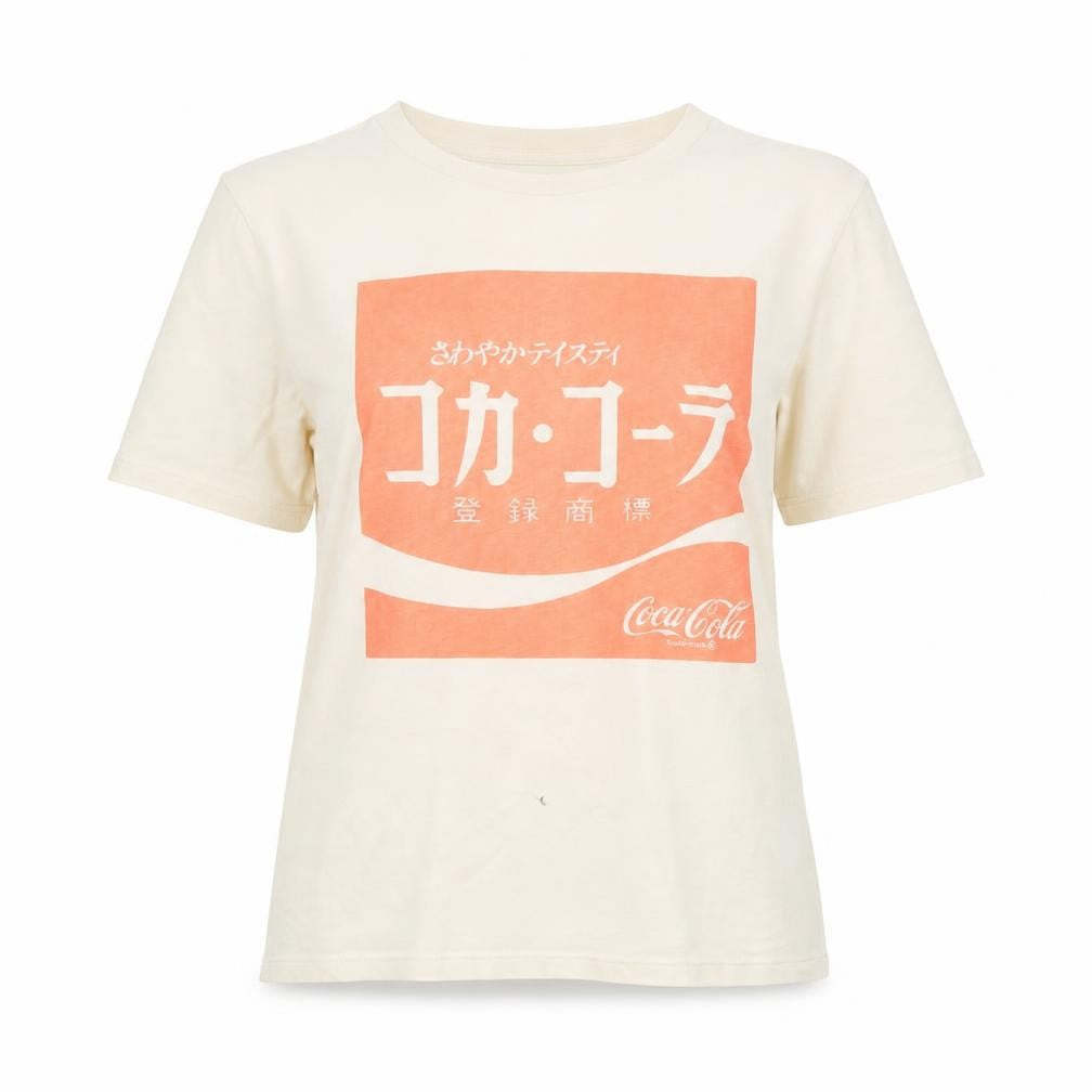 H&M Unisex Ivory XS Basic T-Shirt