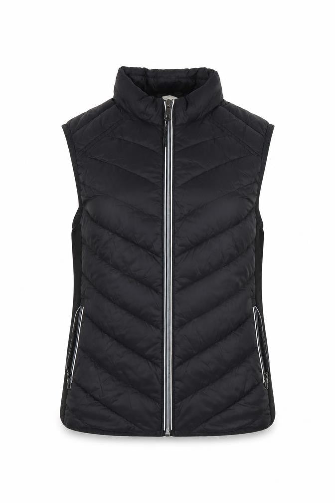 GAP Women's XS Black Puffer Waistcoat