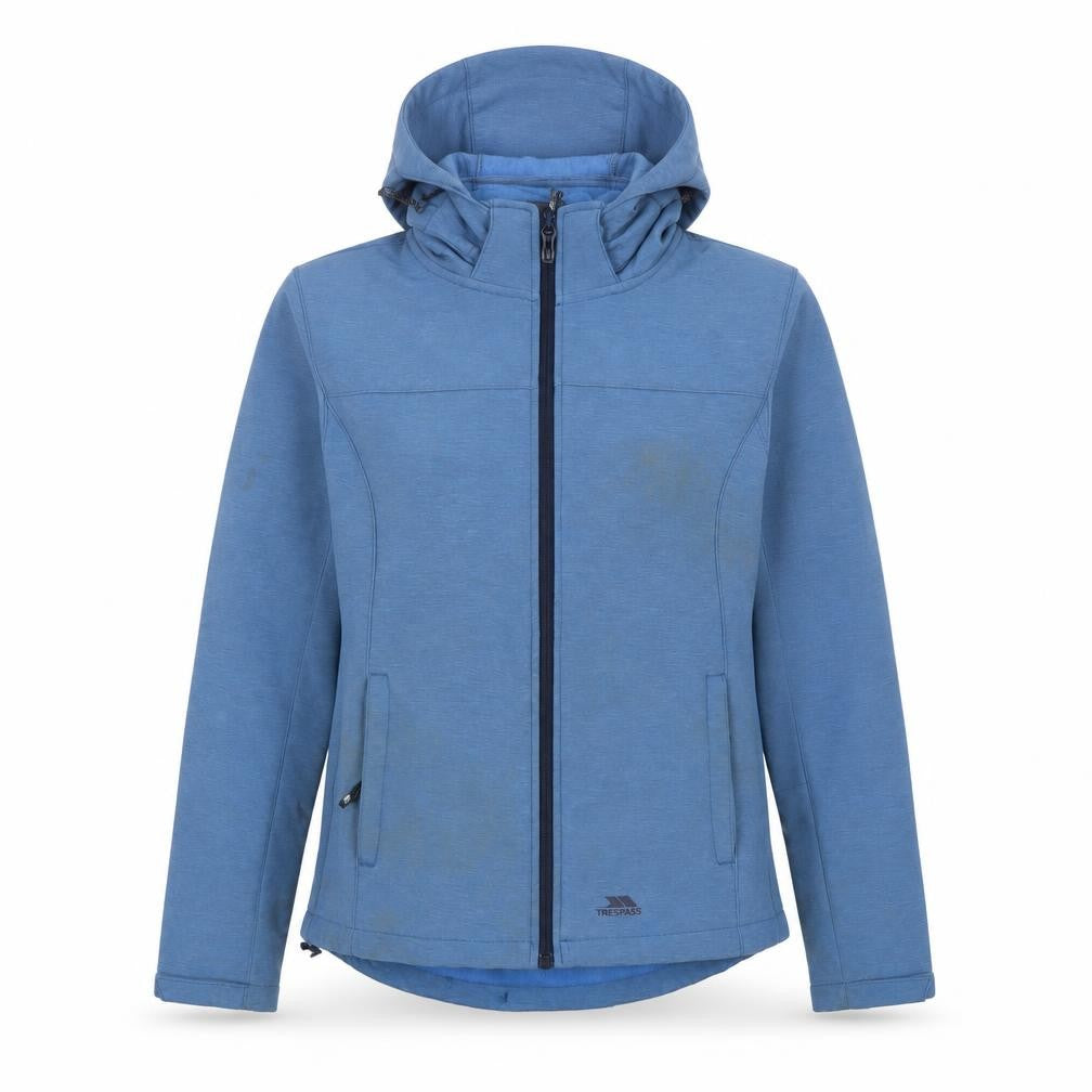 Trespass Women's Blue Soft Shell Jacket UK 12