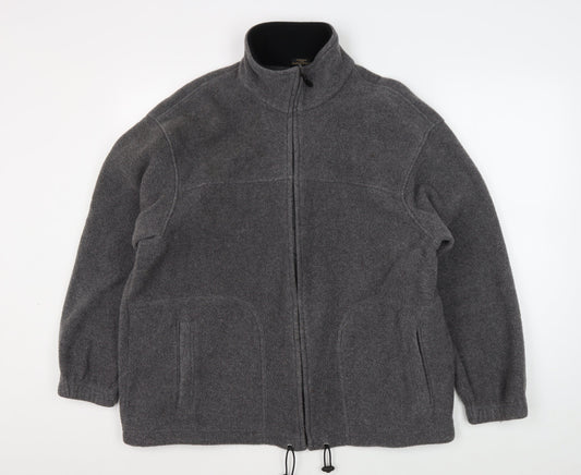 Marks and Spencer Grey Unisex Full Zip Jacket