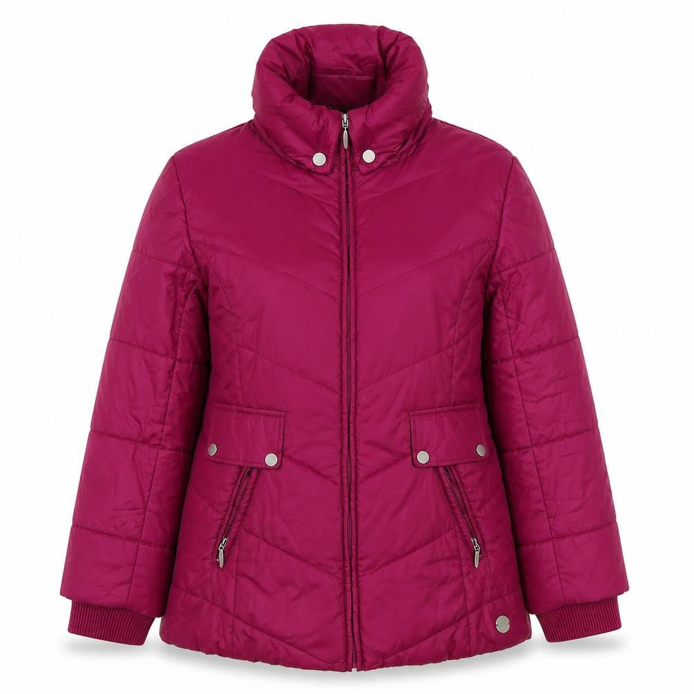Cavita Women's Red Puffer Jacket Size 8 Casual