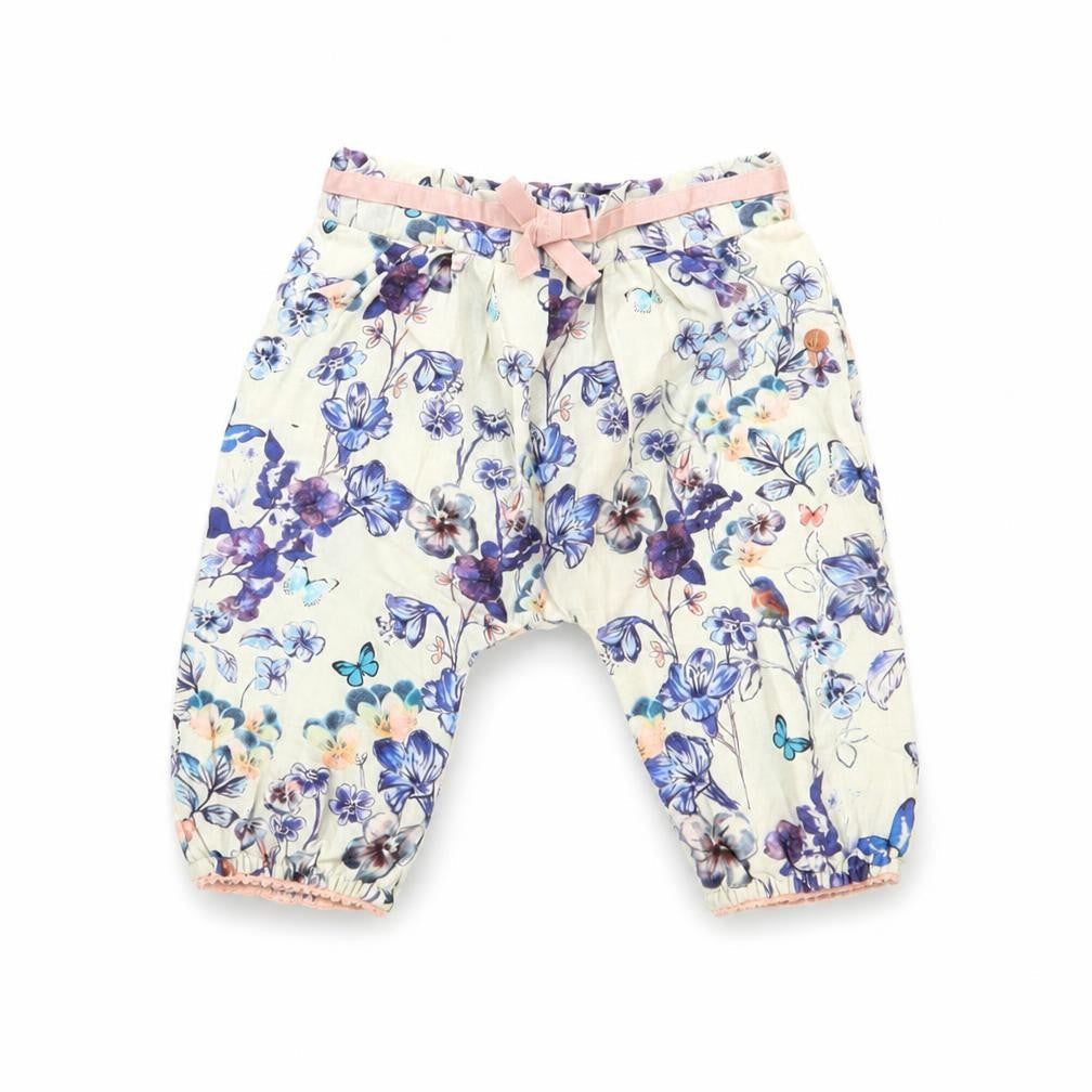 Marks & Spencer Unisex Baby Multicoloured Floral Trousers 3-6 Months