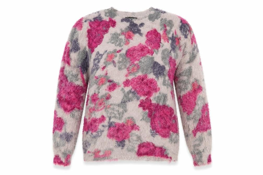 Miyoko Women's Multicoloured Floral Jumper M