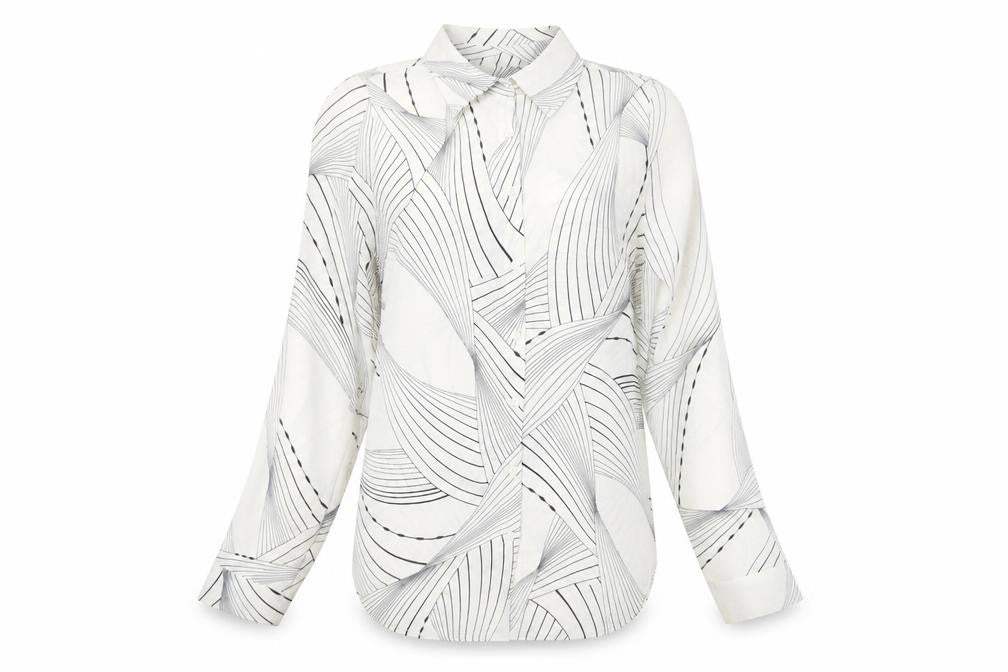 Mint Velvet Women's Size 6 Multicoloured Button-Up Shirt