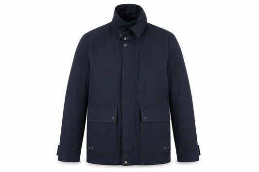 Riley Men's Blue Military Jacket Size 50 Lined