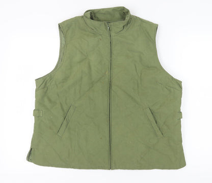 Orvis Women's Green Quilted Waistcoat XL