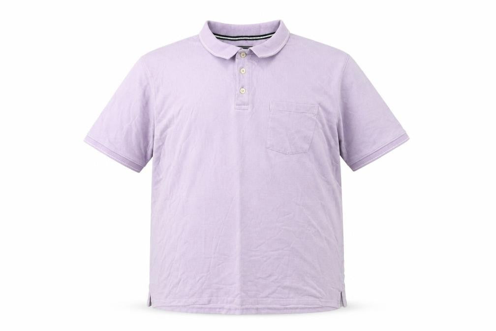 Maine New England Men's 2XL Purple Polo Shirt Cotton