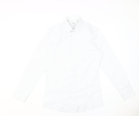 Next Men’s White Dress Shirt - Long Sleeve, Size 15
