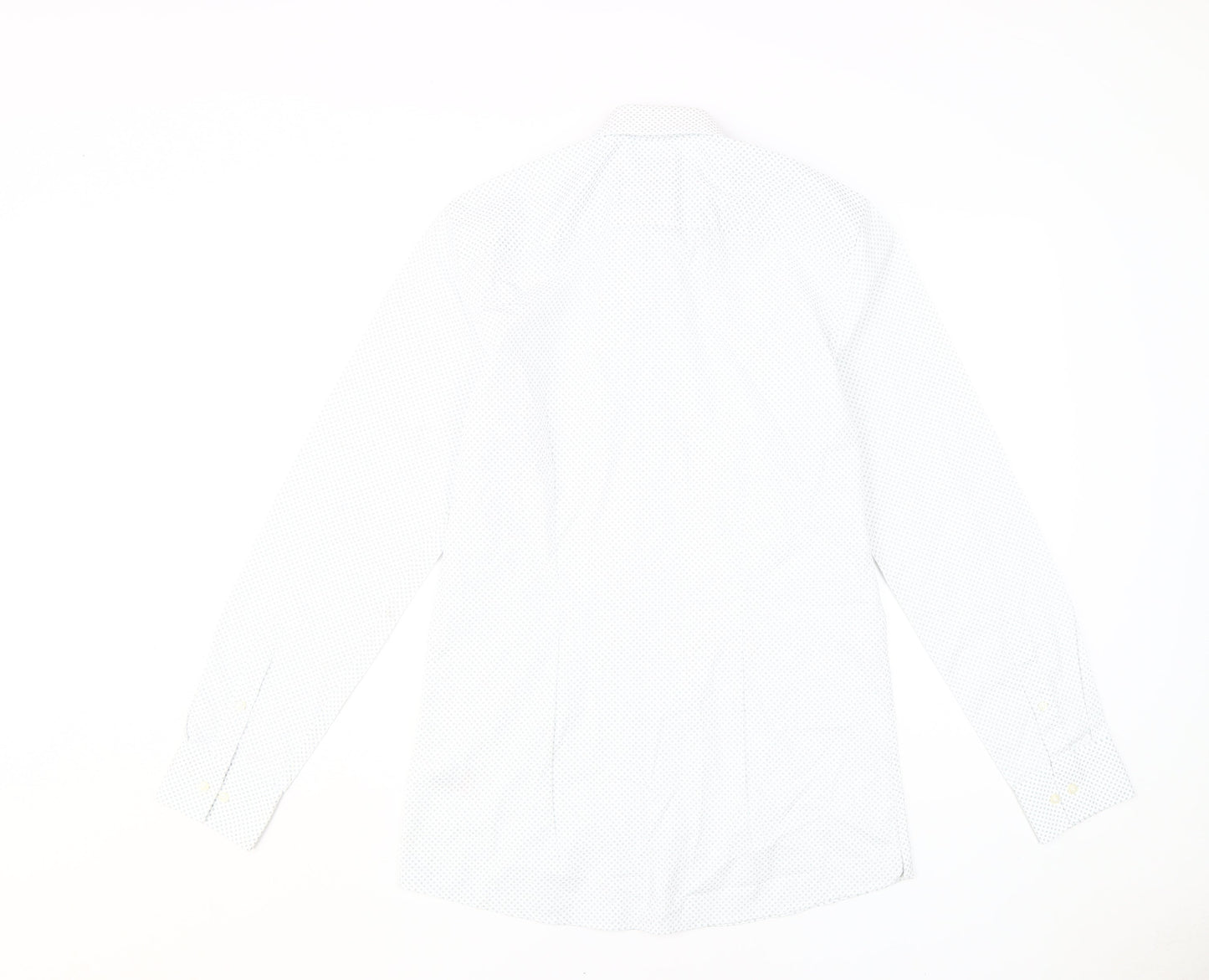 Next Men’s White Dress Shirt - Long Sleeve, Size 15
