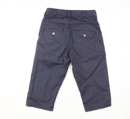 Back view of Red Herring Men's Blue Cargo Trousers -, size 30