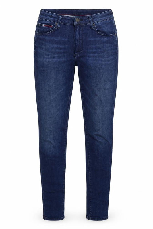 Tommy Jeans Women's Blue Skinny Jeans, Size 11, Stretch Denim