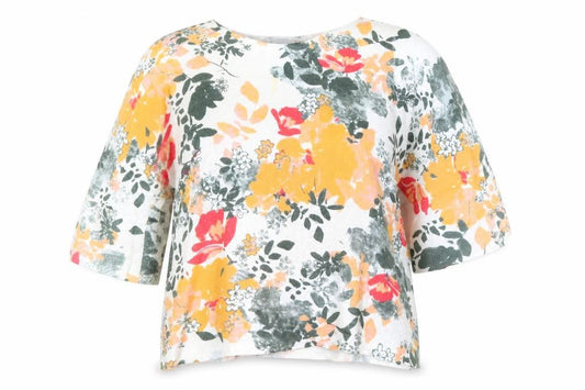 Marks and Spencer Women's Multicoloured Floral Tunic Blouse Size 16