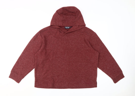 Regatta Women's Red Pullover Hoodie Size 16