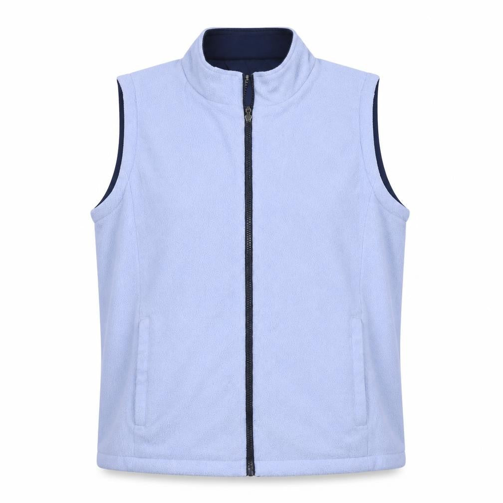 Jumper Women's Blue Waistcoat, L, Casual Sleeveless Vest