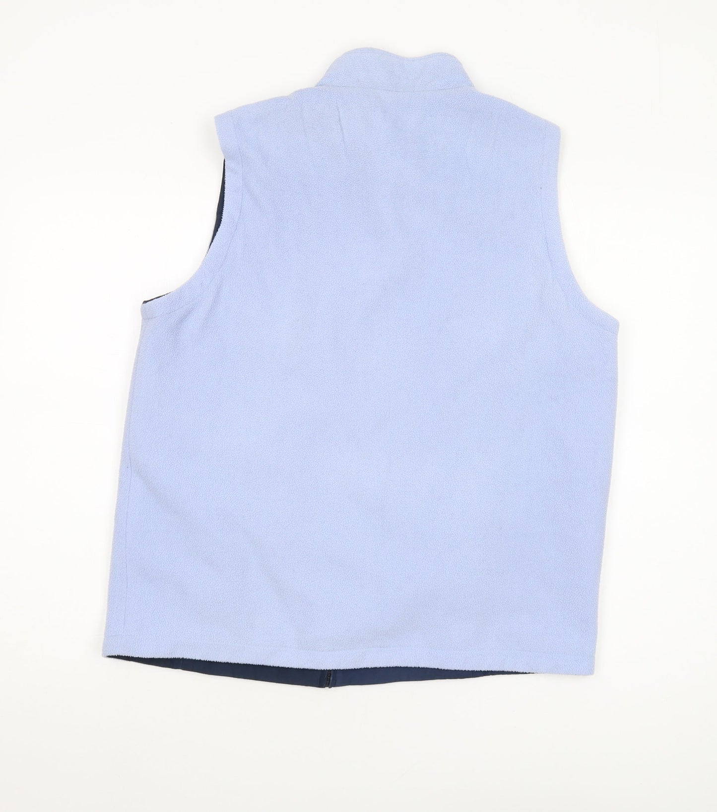 Jumper Women's Blue Waistcoat, L, Casual Sleeveless Vest