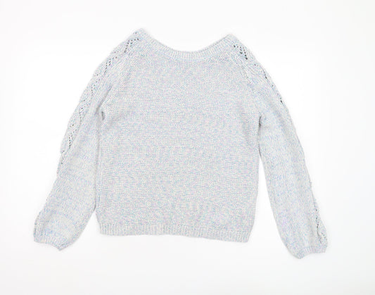 Marks and Spencer Women's Multicoloured Crew Neck Jumper