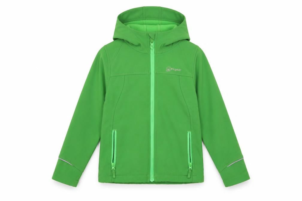 Hi Gear Boys Green Softshell Jacket 7-8 Years
