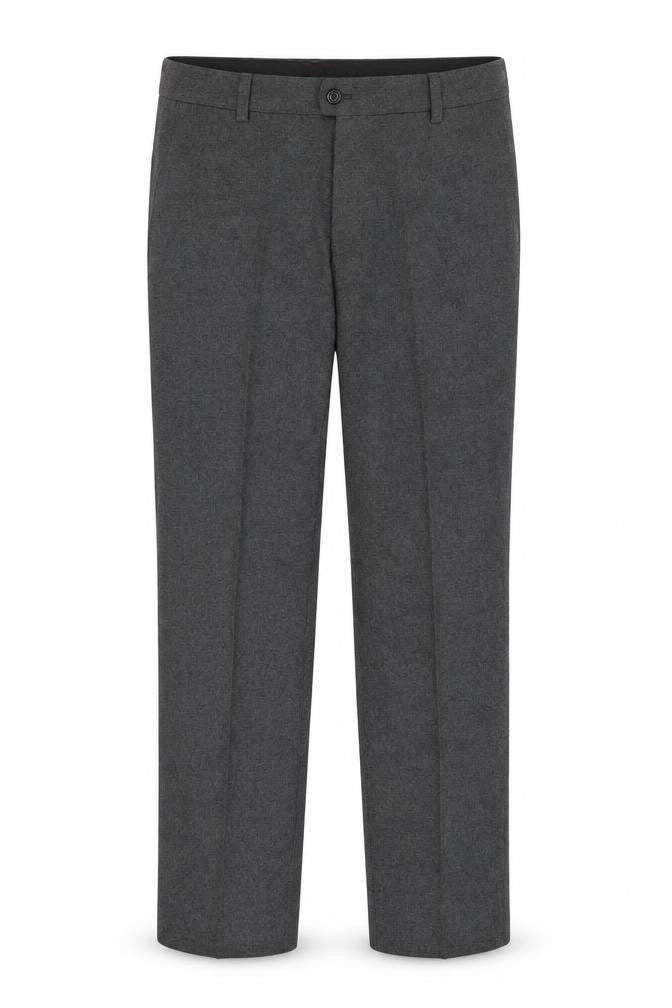 Next Men's Grey Regular Fit Trousers 32