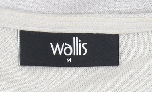 Wallis Women's Grey Knit Jacket Medium