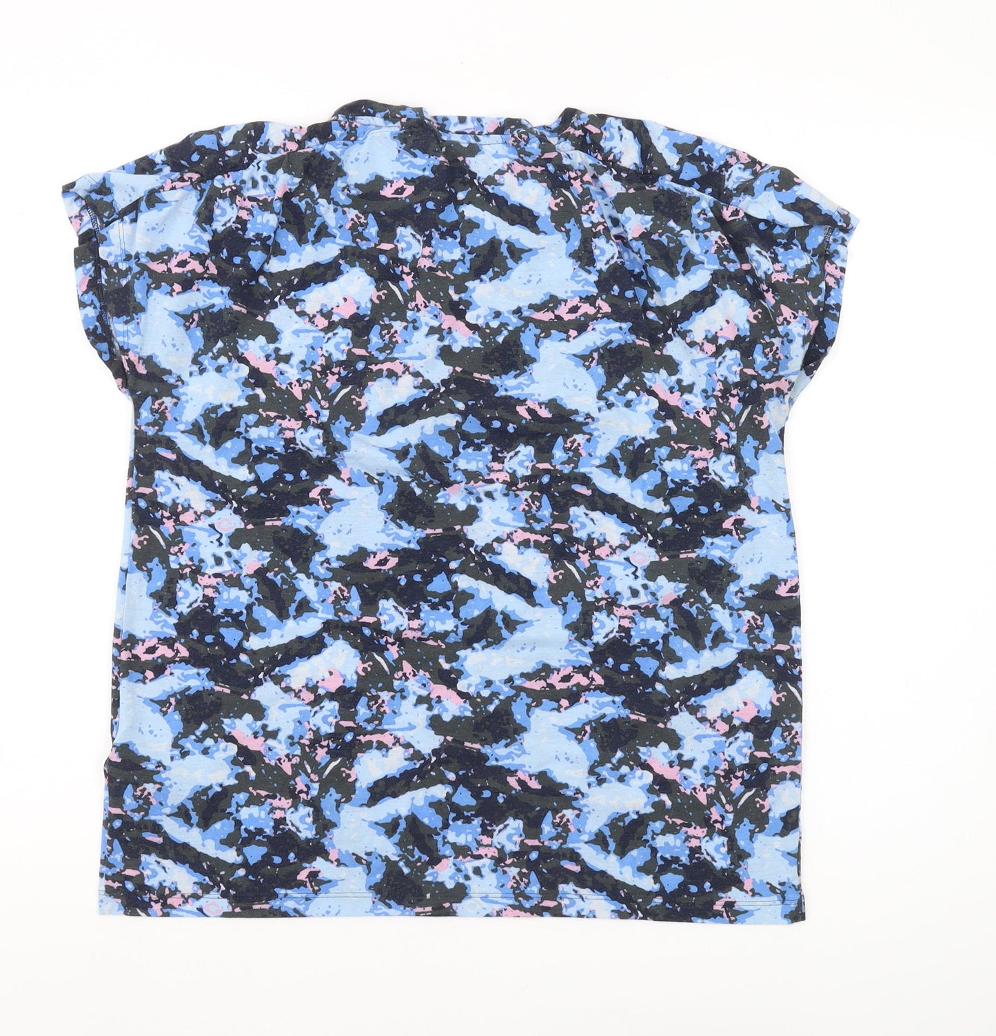 Marks and Spencer Women's Multicoloured Geometric T-Shirt