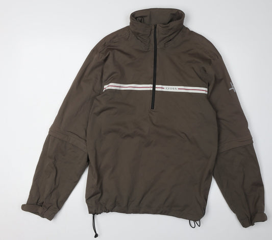 Cross Men's Brown M 3-in-1 Jacket Stand-Up