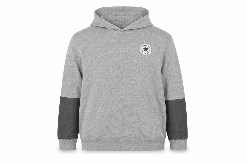 Converse Boys Grey Pullover Hoodie XL Crew Neck Logo