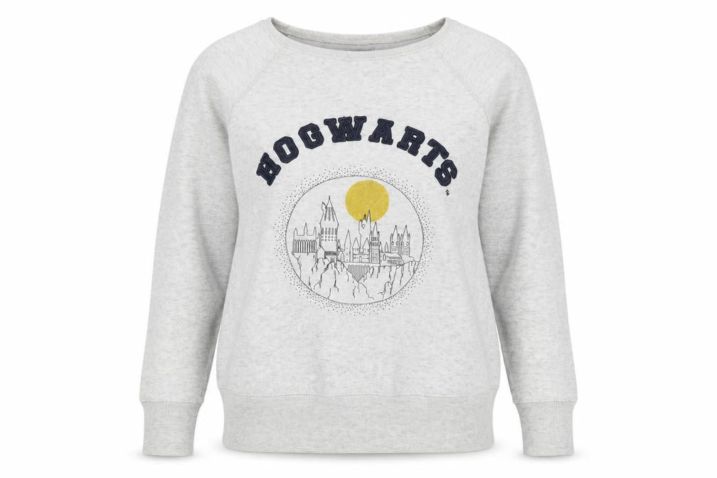 Harry Potter Unisex Grey XL Logo Sweatshirt Pullover