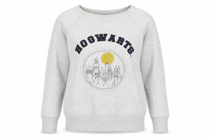 Harry Womens Potter Grey XL Logo Sweatshirt Pullover