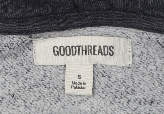Goodthreads Men's Black Full Zip Hoodie Size S