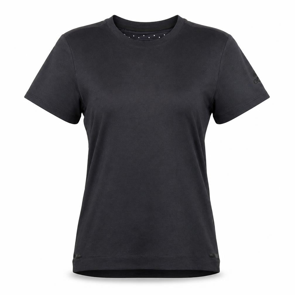 Adidas Women's Black Sporty T-Shirt Size S Athletic