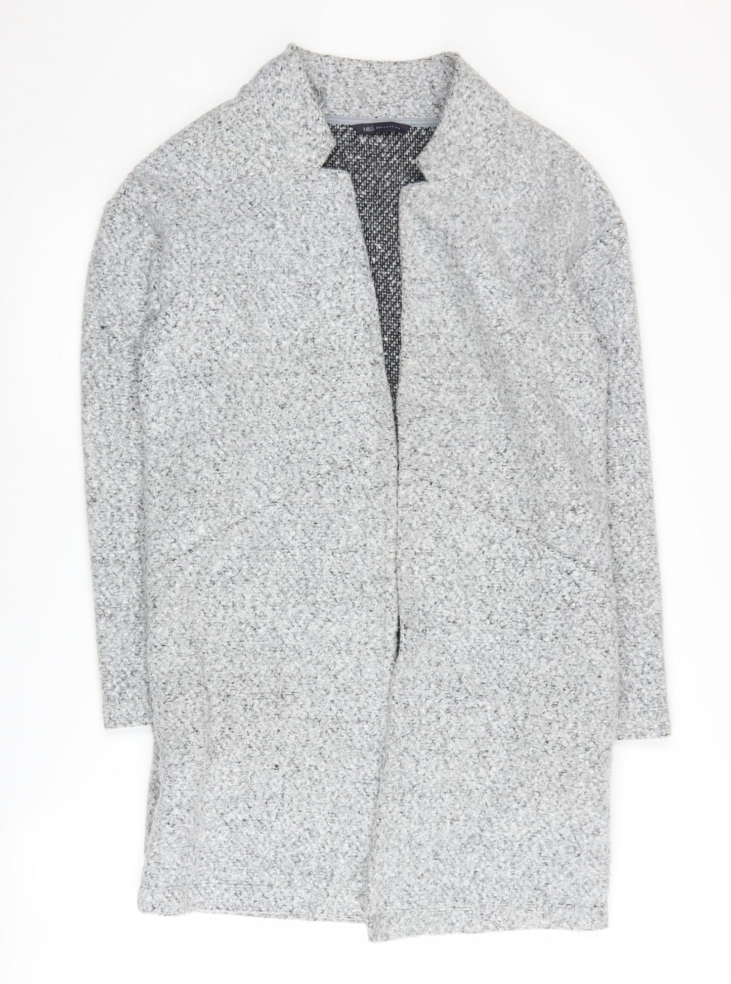 Marks and Spencer Women's Grey Cardigan Size 10