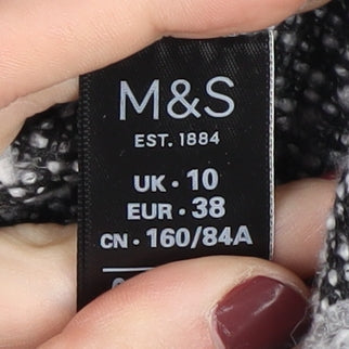 Marks and Spencer Women's Grey Cardigan Size 10