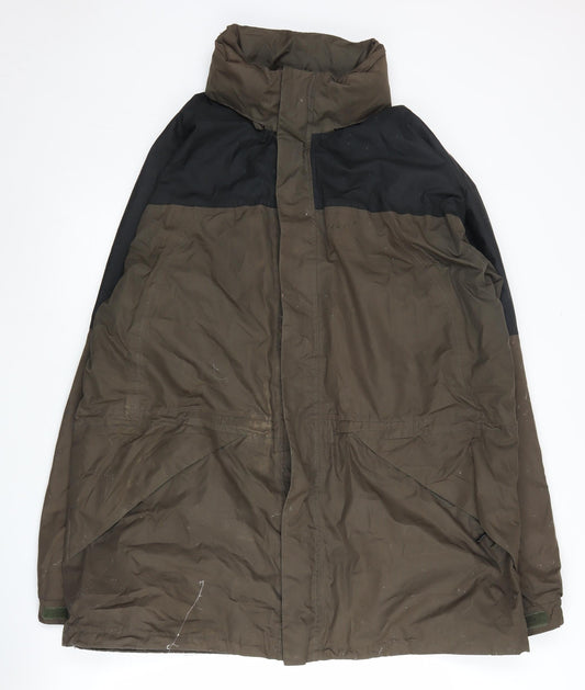 Gelert XL Men's Brown Parka Jacket for Autumn/Winter