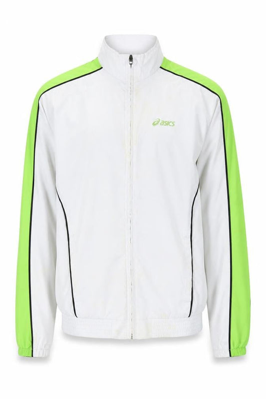 Asics Men's White Track Jacket - S