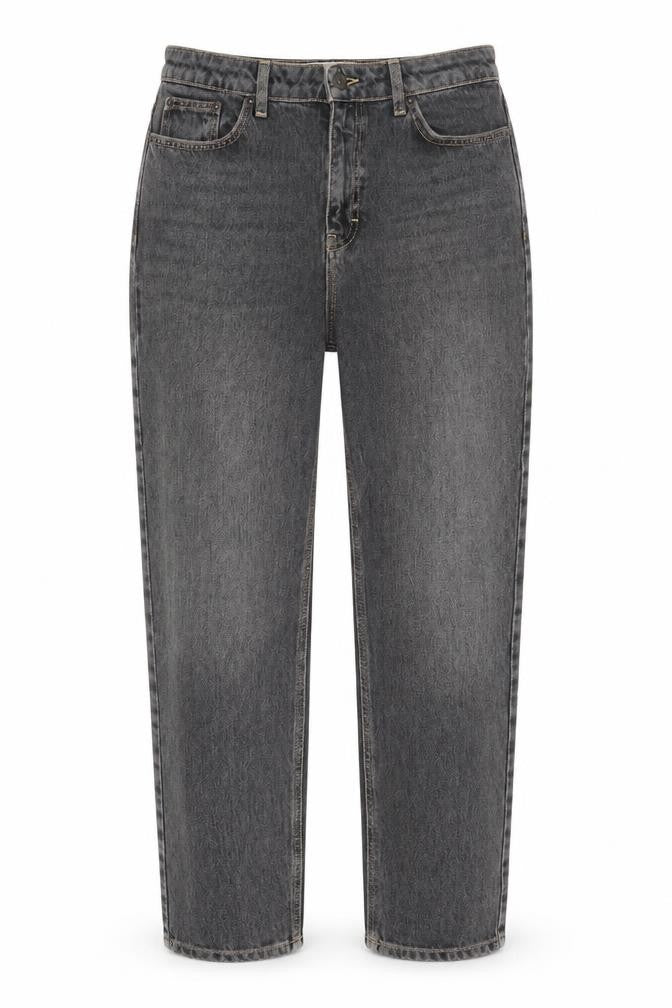 Topshop Women's Mom Jeans Black L