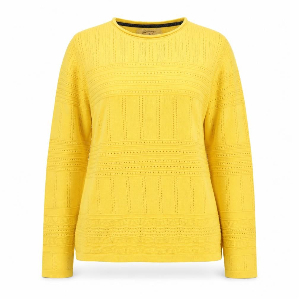 Mantaray Women's Yellow Pullover Jumper, Size 12
