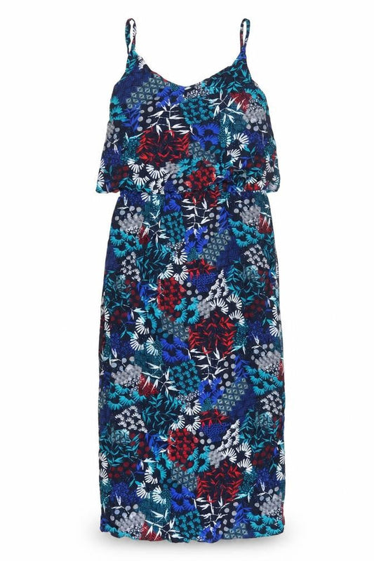Capsule Women's Multicoloured Midi Slip Dress, Size 14