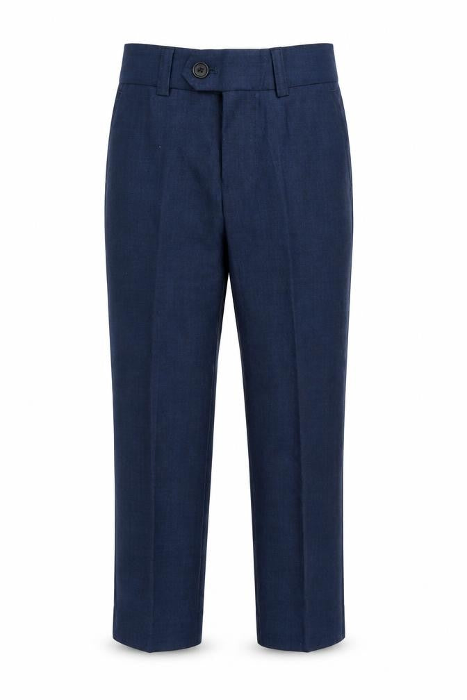 Next Boys Blue Wool Blend Dress Pants Size 5 Years
