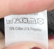Brand and care label for Xbox boys’ grey hoodie 10-11 years full zip gaming style