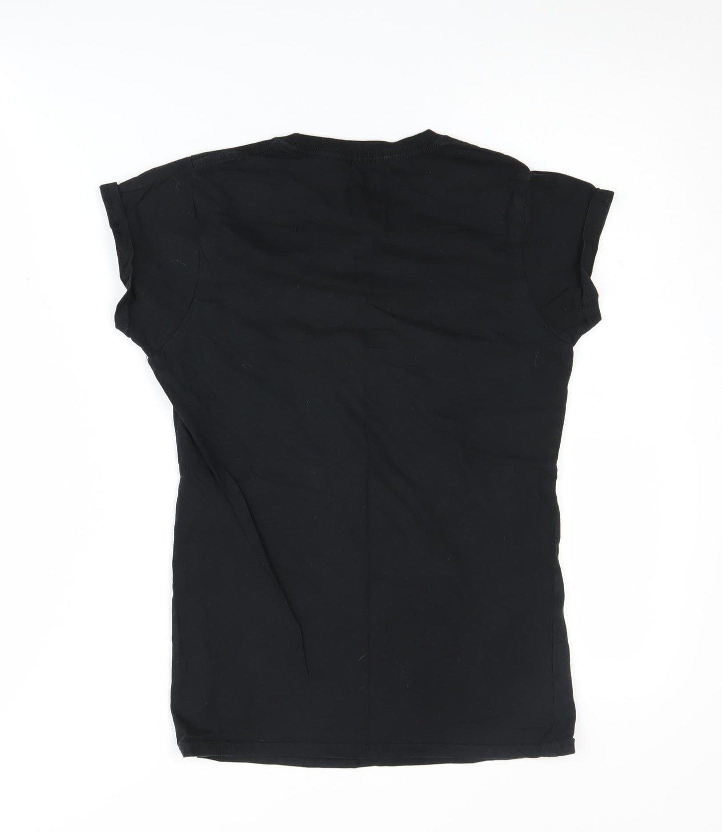 Absolute Cult Women's Black Anime T-Shirt, Size S