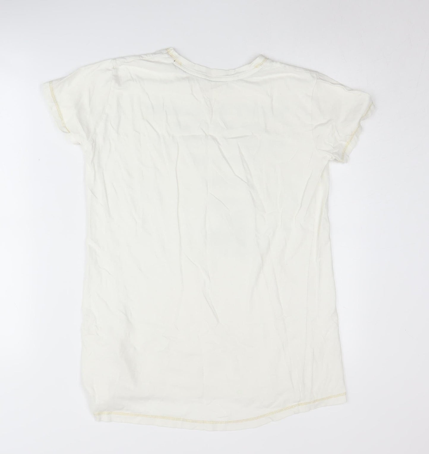 Women's Ivory Harry Potter Graphic T-Shirt, Size 8