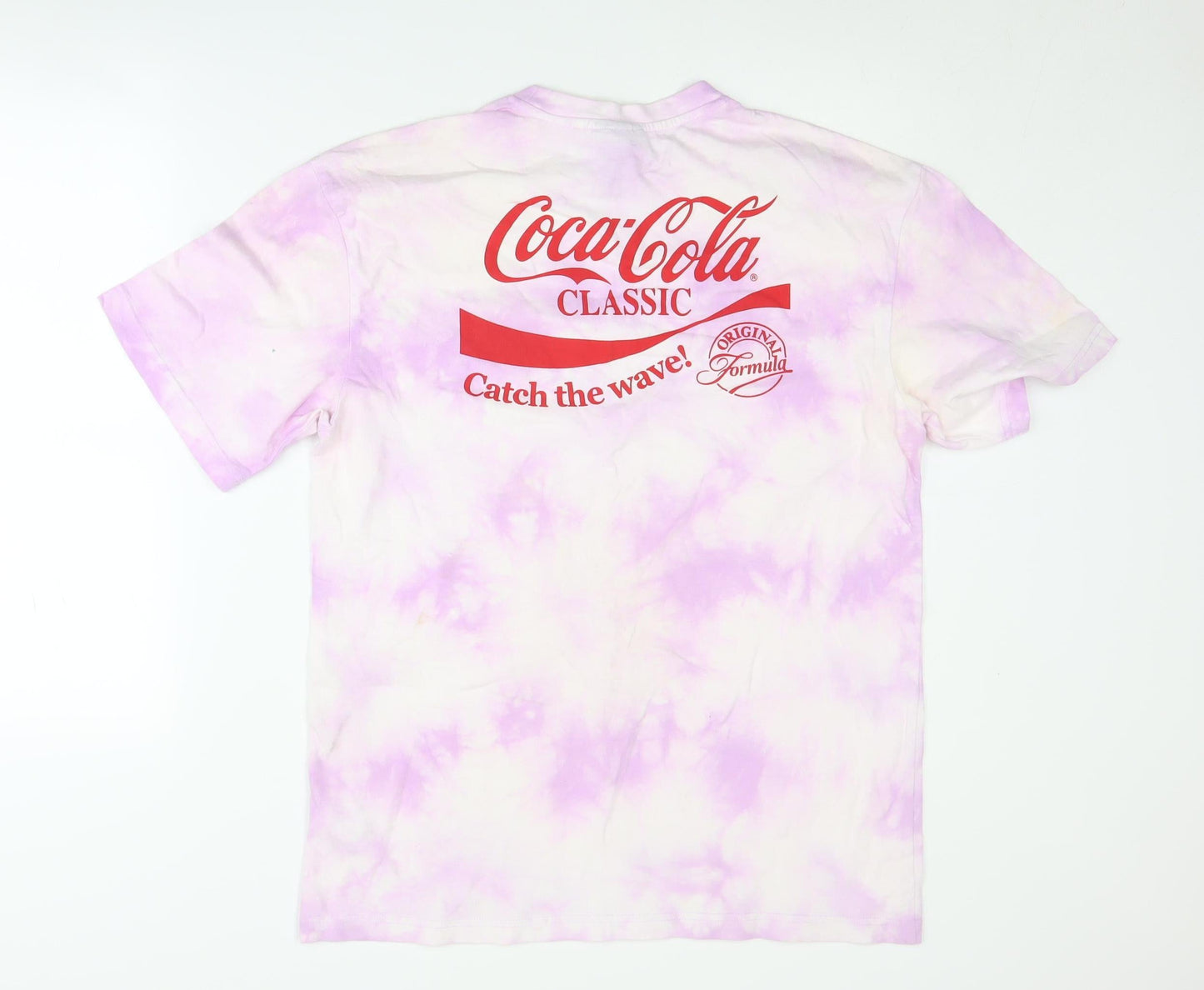H&M Unisex Pink Relaxed Fit T-Shirt Size S