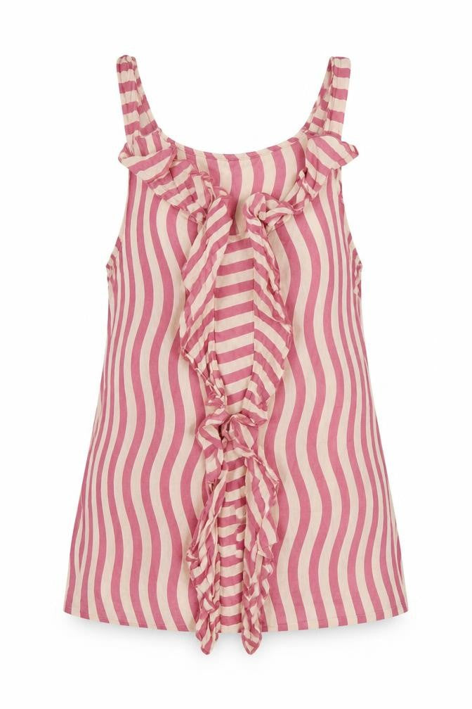 Topshop Womens Multicolour Cotton Camisole Tank Size 8