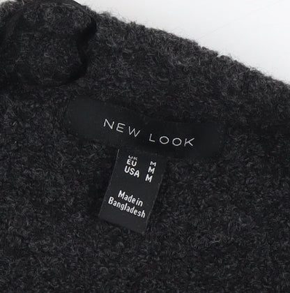 New Look Women's Black Pullover Jumper - Medium Size