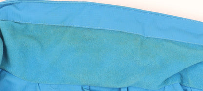 Mountain Life Women's Blue Waterproof Rain Coat Size 14
